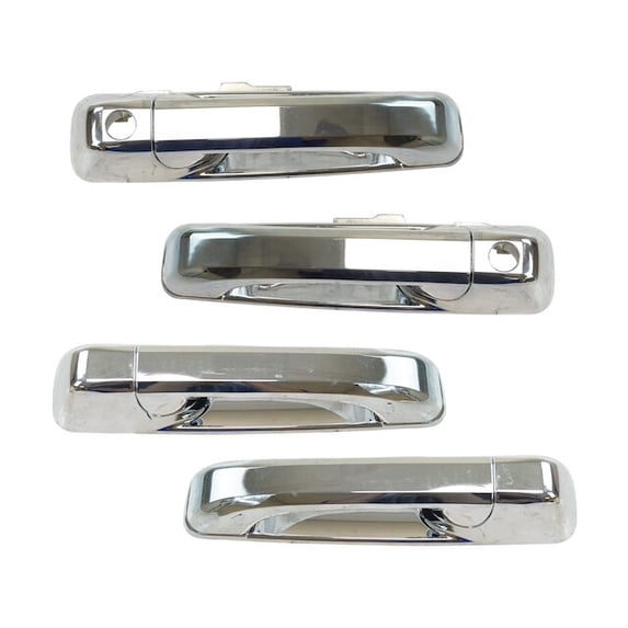 Door Handle Set 4 Piece - Compatible with 2006 - 2010 Jeep Commander 2007 2008 2009