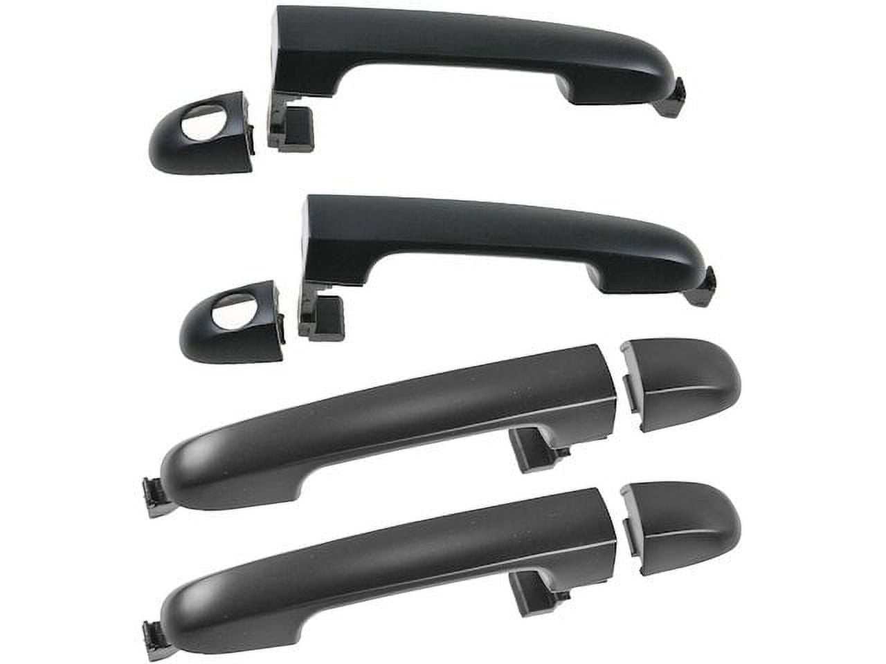 Door Handle Set 4 Piece - Compatible with 2006 - 2012 Hyundai Elantra ...
