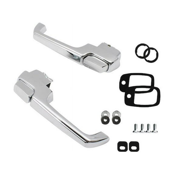 Door Handle Set - Compatible with 1967 - 1969 GMC C15/C1500 Pickup Base 1968