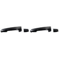 thumbnail image 1 of Door Handle Set For Lexus Pontiac Scion Toyota Rear Smooth Black Plastic 2-Pcs Fits select: 2011-2013 TOYOTA COROLLA BASE/S/LE, 2011 TOYOTA RAV4 LIMITED, 1 of 7
