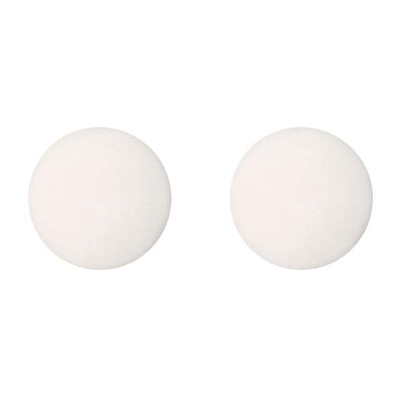Door Handle Stopper, Wall Protector for Door Knobs, 1.57 incch, Door Stoppers for Wall, Smooth Surface Round Wall Shield Cushion, Plastic Door Stops, Beige