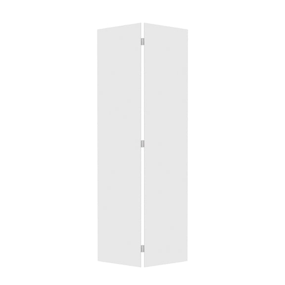 Door Handles 18Modern flat panel 30 in. x 84 in. Solid Core White Finished Vinyl bi-fold door With Hardware kit,Door Locks