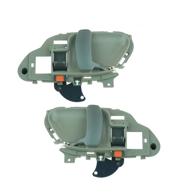 Door Handles Inside Interior Gray Left/Right Pair Set For GMC Fits select: 1999 GMC DENALI, 1995-1999 GMC SIERRA K1500