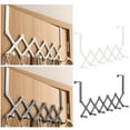 thumbnail image 1 of Over The Door Hanger under $5! Cagogo Over The Door Hanger, 6 Hook Wall Mounted Coat Rack, No Drill Hanging Organizer for Bathroom, Bedroom, Closet, Entryway, Space Saving Storage Solution, 1 of 9
