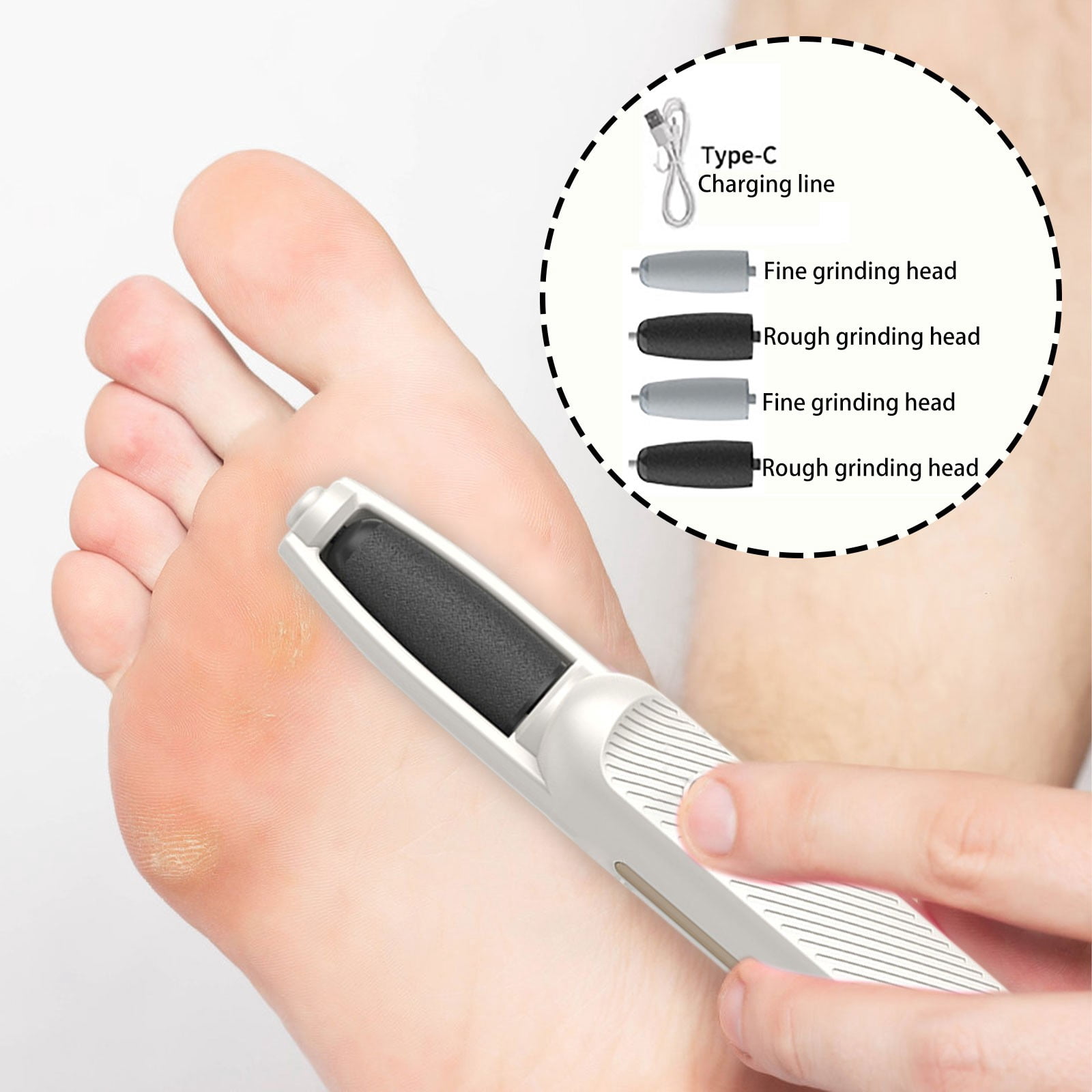Door Hangers Electric Foot Grinding Machine for Exfoliation, Electric ...