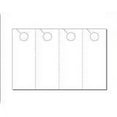 thumbnail image 1 of Door Hangers, Print-Ready, 4.25" x 11", 4-UP on 11" x 17" White 65-lb Cover Stock, Perfed for Separation with 1.5" Holes - 250 Sheets, 1 of 1