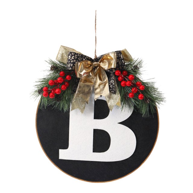 Door Hanging Christmas Decoration Christmas Decorations English Letters
