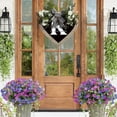 thumbnail image 1 of Door Hanging Decoration for Front Door Farmhouse Sign with Last Name Heart Shape 26 Letters Outdoor Hanging Front Door Sign Indoor Outdoor Porch Decoration, 1 of 4