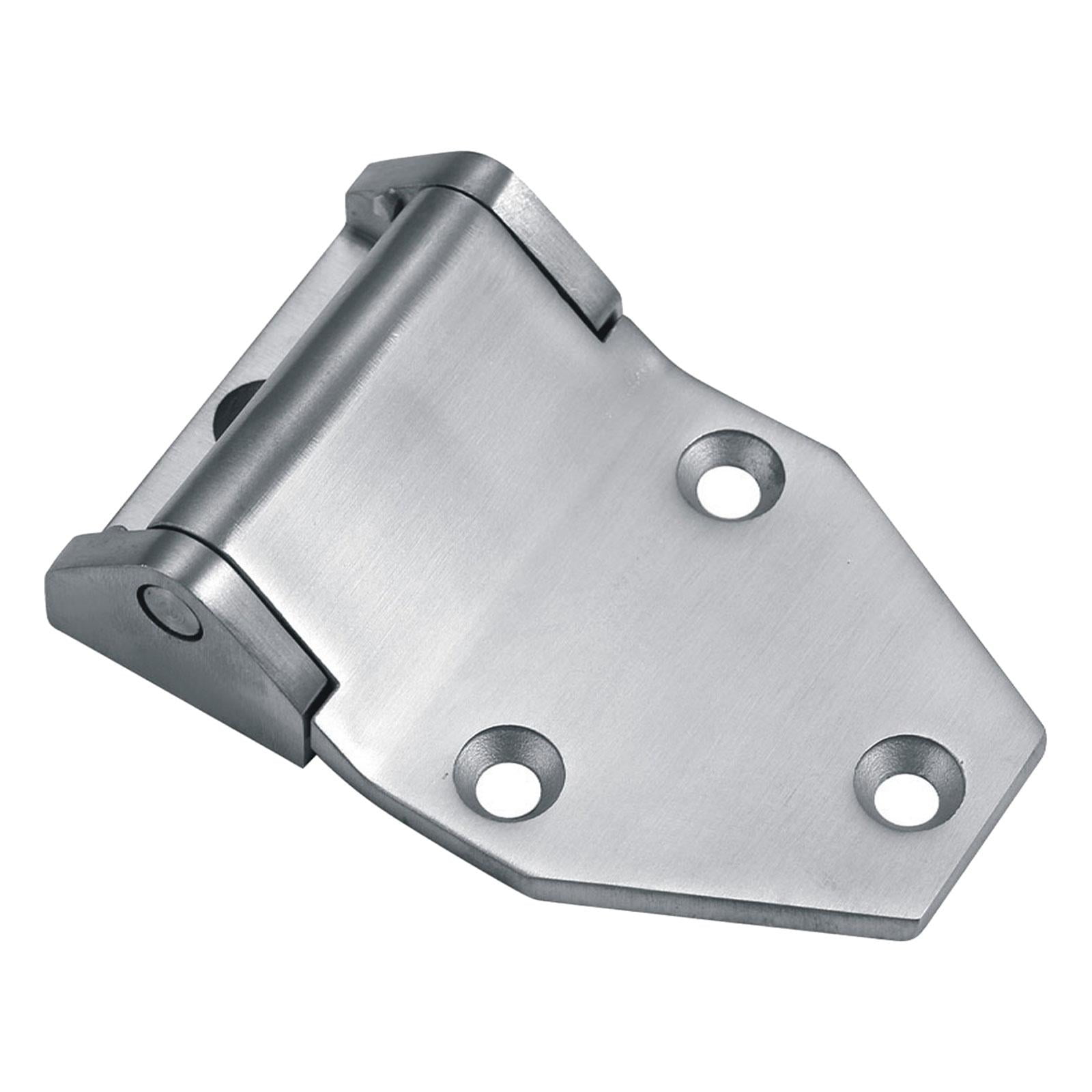Door Hinge 304 Stainless Steel Shed Hinges Replaces Hardware Accessories Heavy Duty Door Fittings Gate Hinge for Furniture, Van, Door, Window 10.9cmx7cmx0.5cm