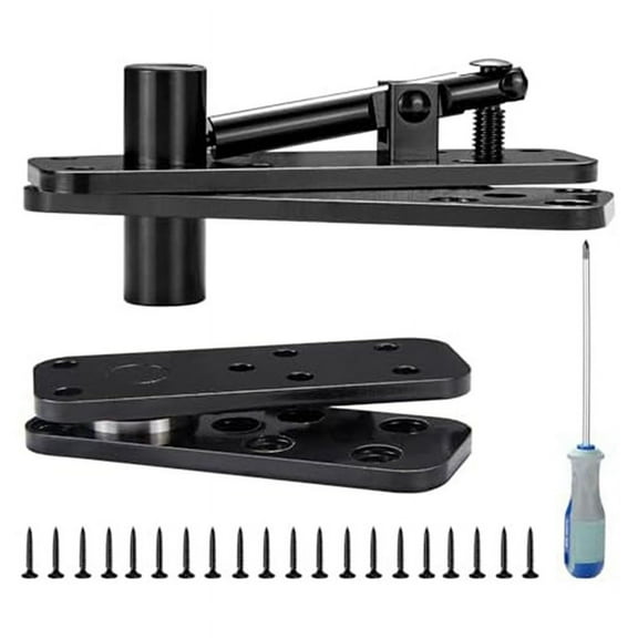 Invisible Door Hinge 500 Lb Load Bearing,Duty Pivot Door Hardware Swing Door Hinge 360 Rotating Invisible Door Hinge
