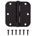 thumbnail image 1 of ProSource 20347ORX Door Hinge, Steel, Oil-Rubbed Bronze, Loose Pin, 180 deg Range of Motion, Screw Mounting, 1 of 2