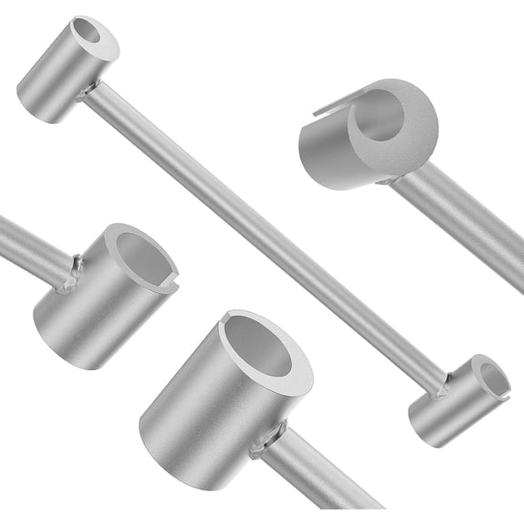 Door Hinge Adjustment Tool, 9-25mm Diameter Hinge Adjustment Wrench, A Door Hinge Repair Tool Suitable for Residential, Firefighting, Industrial, Security for Home Use