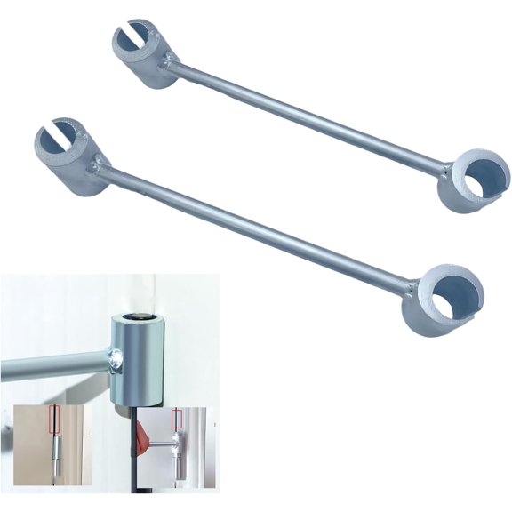 Door Hinge Adjustment Tool, Hinge Bender Wrench Repair Tool, Hinge Doctor for 14-18mm & 23-25mm Commercial Hinges