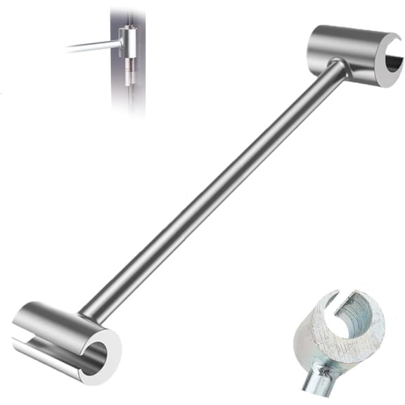 Door Hinge Adjustment Tool, Hinge Gap Adjustment Wrench, Heavy Duty DoorHinge Repair Tool, Hinge Gap Adjusting Wrench, Residential Doorhinge Adjustmenttool, 14-19mm(0.55-0.75in)