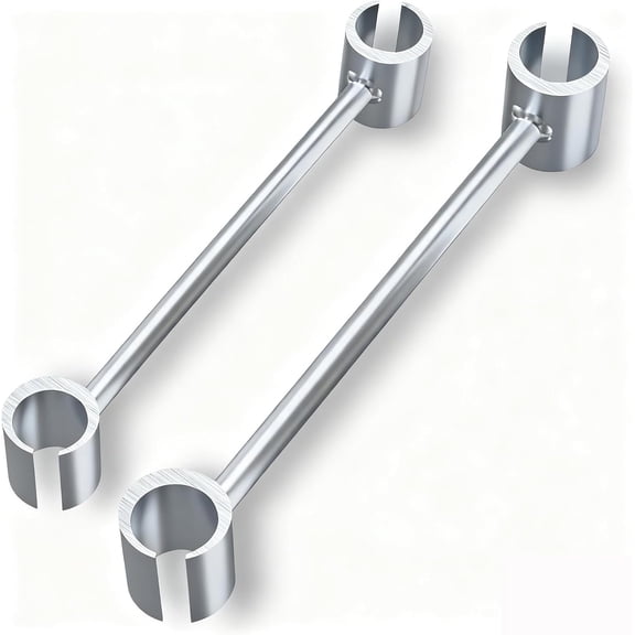 Door Hinge Adjustment Tool Set, 2 Pack Double-Ended Flag Door Hinge Wrench Fits 0.55"-0.75" & 0.9"-0.98" Hinges for Easy Door Alignment and Leveling, DIY Hardware Tool