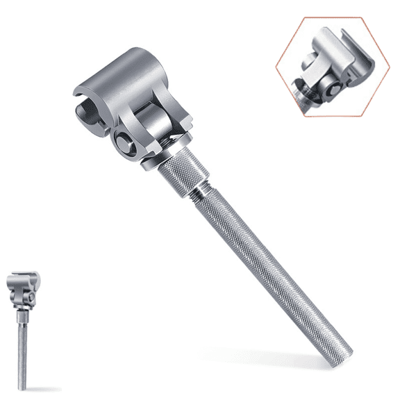 Door Hinge Adjustment Tool Stainless Steel Universal Wrench for Sagging Sticking and Misaligned Interior Exterior Doors