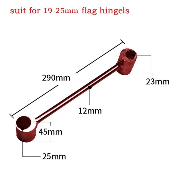 Door Hinge Adjustment Tool with Ergonomic Design, Simplifies Alignment Process, 23mm+25mm Hinge Tool, Essential Tool for Door Repair and Installation