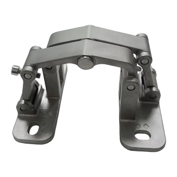 Door Hinge Concealed Stone Door Hinge Adjustable Angle Stainless Steel Heavy Duty for Secret Doors Pipe Wells