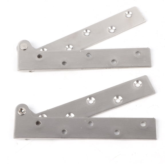 Door Hinge, Durable 2Pcs Easy To Install 80 Degrees Rotation Furniture Accessories, For Interior Doors Home Furniture Hardware Supplies