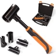 thumbnail image 1 of Door Hinge Gap Adjusting Tool Kit,2025  Upgrade Hinges Gap Adjusting Wrench,4 Size Heavy Duty Steel Door Hinge Repair Tool with Rubber Grip for Alignment Of Doors and Cabinets Etc., 1 of 6
