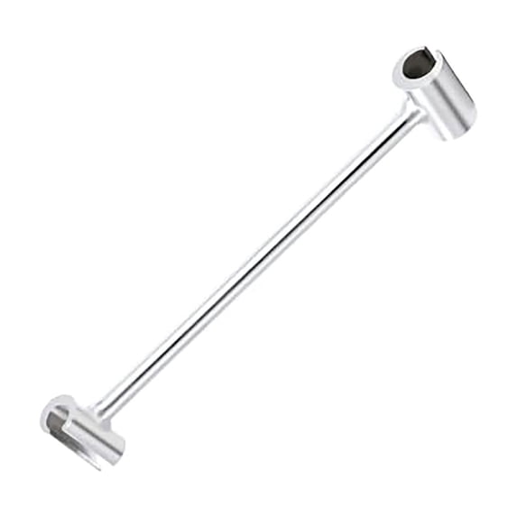 Door Hinge Gap Adjusting Wrench Tool, 14-19mm Hinges Gap Adjusting Wrench Door Hinge Repair Tool, Rolled Steel Doors Hinge Adjustment Tool, Rust-Proof Doors Jamb Hinges Jig, 1Pc(Silver1,8.8x1")