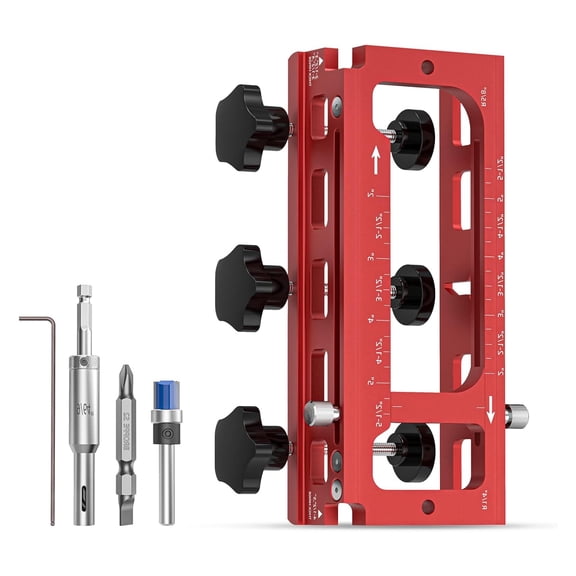 Door Hinge Jigs, Not Need Hammer Door Hinge Router Jigs, Doors Hinges Ccutting Tool, Aadjustable Hinges Jigs