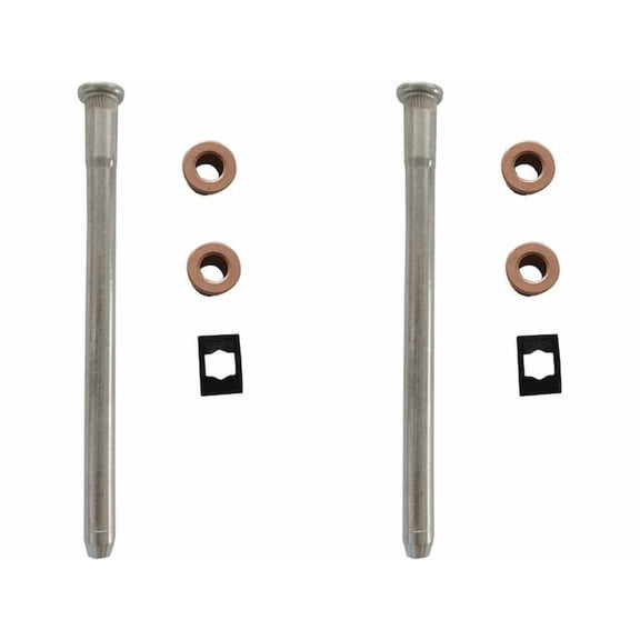 Door Hinge Pin & Bushing Kit - Compatible with 1988 - 1999 Chevy C1500 1989 1990 1991 1992 1993 1994 1995 1996 1997 1998