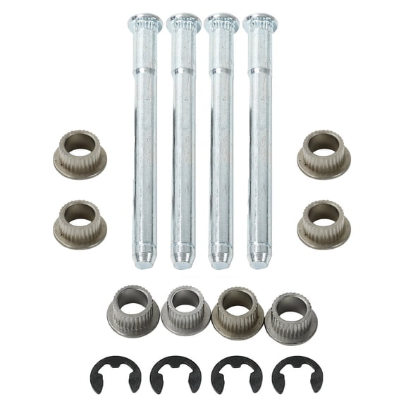 Door Hinge Pins Bushing Kit 2 Door 4 Pin Fit for 1994 - 2004 Chevy S10 & GMC S15