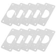 thumbnail image 1 of Door Hinge Repair Tool Door Frame Repair Kit Repair Hinge Plate 9.00X4.40X0.10CM Silver, 1 of 6