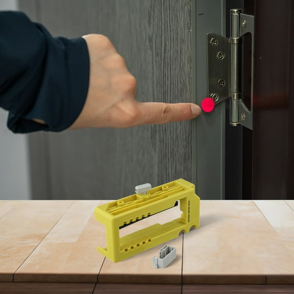 Door Hinge Routing Template Kit Designed For Secure And Stable Installations Fangkenuo