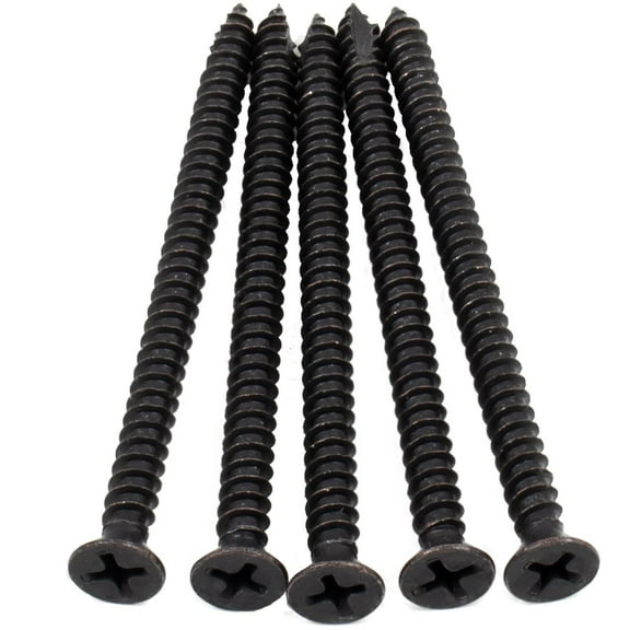Door Hinge Screws, #9 x 2-3/4", 100-Pack, Oil-Rubbed Bronze by Stone Harbor Hardware