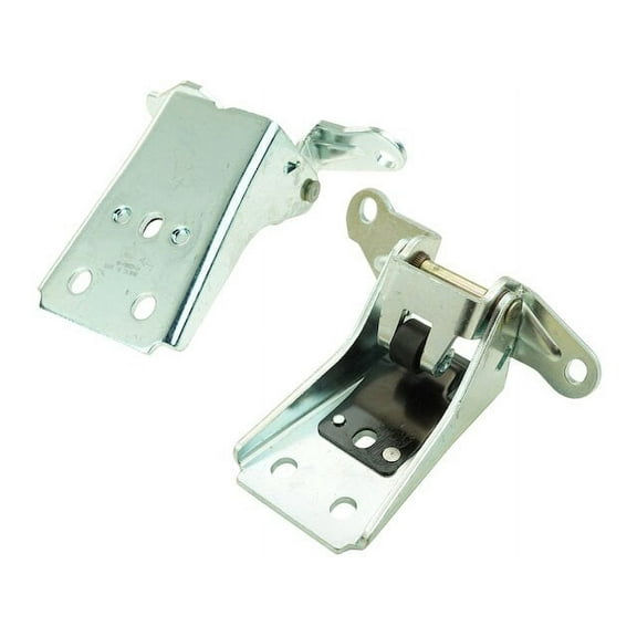 Door Hinge Set 2 Piece Set - Compatible with 1980 - 1997 Ford F-250 1981 1982 1983 1984 1985 1986 1987 1988 1989 1990 1991 1992 1993 1994 1995 1996