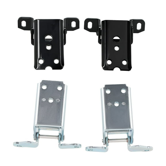 Door Hinge Upper Lower Left & Right Side Set for F250 HD 1997 F250 F350 1980-97