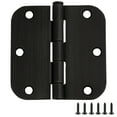 thumbnail image 1 of Design House 9-Pack 3.5" H x .625" Radius Butterfly Interior/Exterior Door Hinges, Oil Rubbed Bronze, 1 of 10