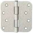 thumbnail image 1 of Design House 9-Pack 4" H x .625" Radius Butterfly Interior/Exterior Door Hinges, Satin Nickel, 1 of 11