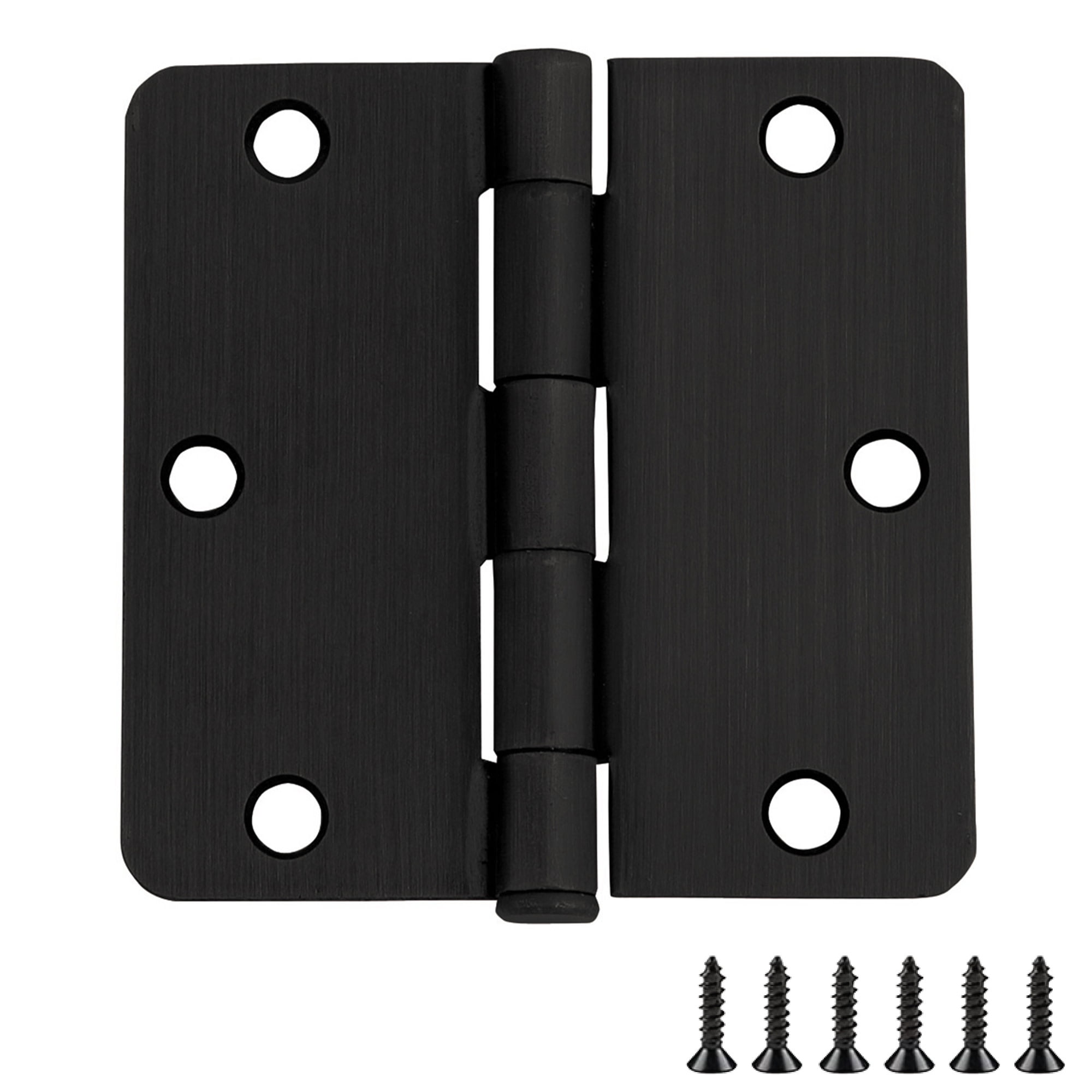 Design House Heavy Duty Steel 3.5" x 3.5" Interior Door Hardware Hinges (3-Pack)