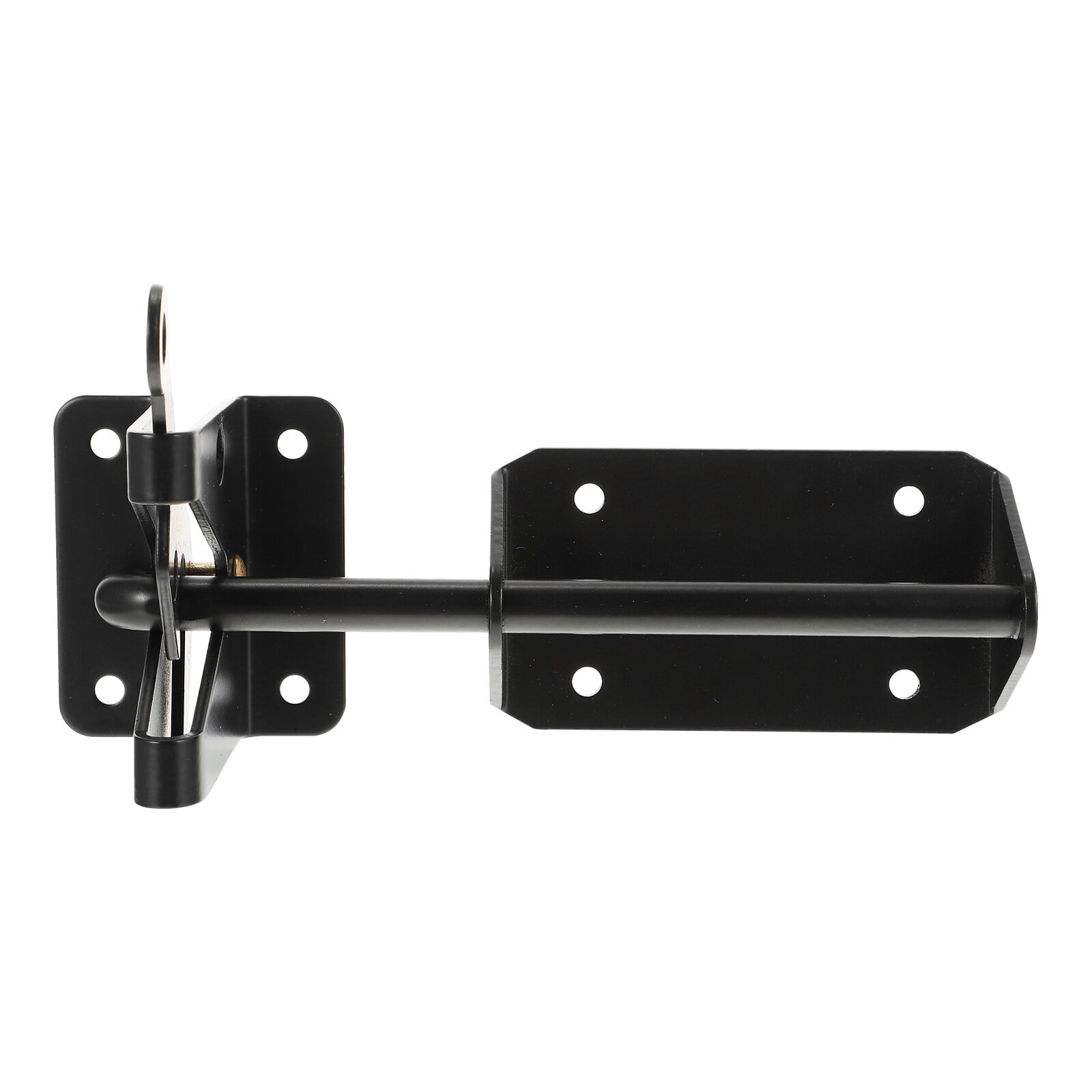 Door Hinges Plug Door Latch Garage Door Lock Child 18.3X5.8CM Black ...