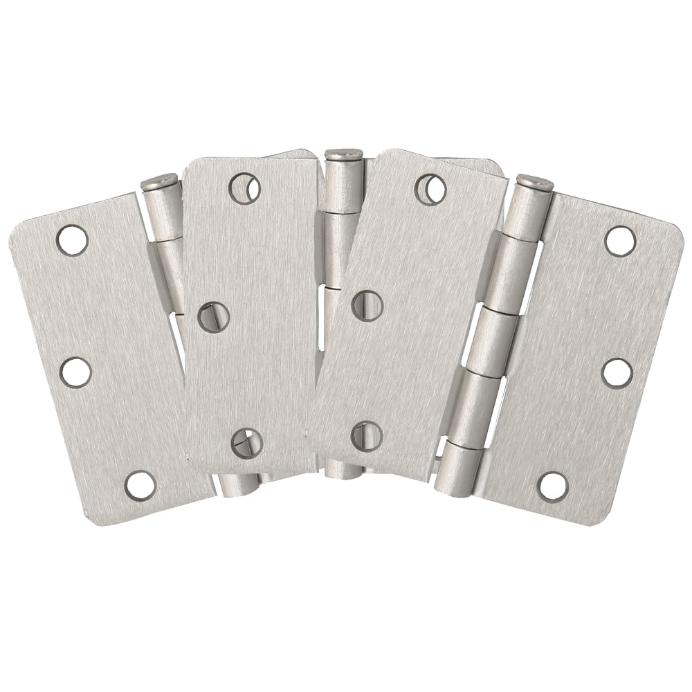 Door Hinges for Interior Doors 3Pack 31/2inch x 31/2inch, Design