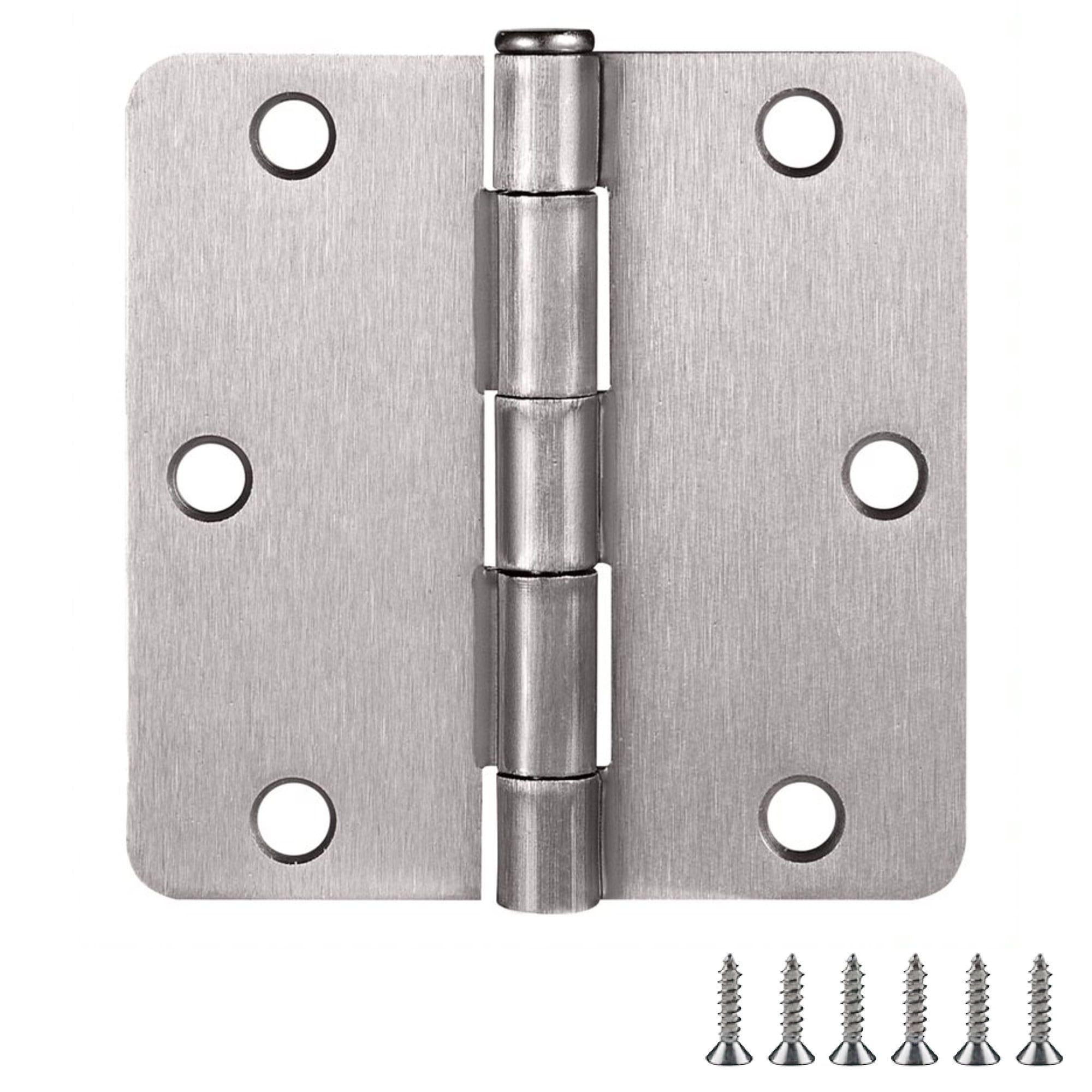 Design House Heavy Duty Steel 3.5" x 3.5" Interior Door Hardware Hinges (3-Pack)