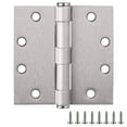 thumbnail image 1 of Design House 9-Pack 4.5" H x .625" Radius Square Butterfly Interior/Exterior Door Hinges, Satin Nickel, 1 of 12