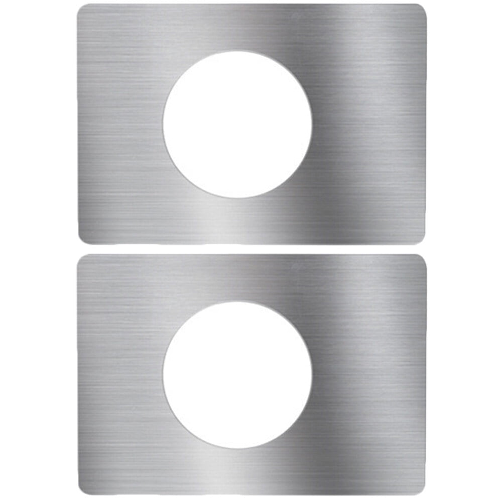 Door Hole Cover Plate,2Pcs Door Reinforcement Plate Door Striker Plate