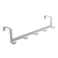 thumbnail image 1 of Over The Door Hook, 5 Hook Organizer Rack Heavy Duty Door Hanger for Coats Robes Hats Clothes Towels, Hanging Towel Rack Organizer, Easy Install Space Saving Bathroom Hooks, 1 of 2