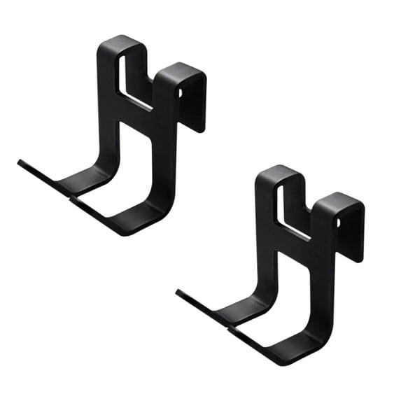 Over The Door Hook, Aluminum Frameless Shower Door Hanger, Water & Rust Proof Bathroom Organizer for Towels, Robes, Squeegees, Loofahs - No Drilling Required, 0.32" Thick Door Compatible (1/2/4 PCS)