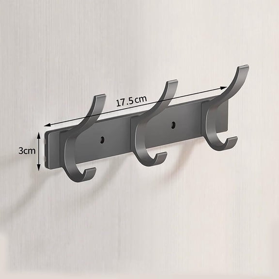 Door Hook No Drill Wall Mounted Hook Clothes Hanger Hook Coat Hook Adhesive Hook Wall Hook Wardrobe Hook Hanging Hook Garment Hook Household Storage Hook