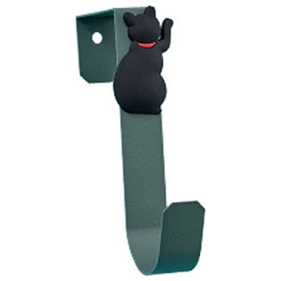 Over The Door Hooks, 1.57 inch Cartoon Cat Over Door Hook, Metal Hanging Rack, Multifunctional Door Back Hanger, Heavy‑Duty Garment Holder, Decorative Door‑Mounted Organizer, Hanging Accessory