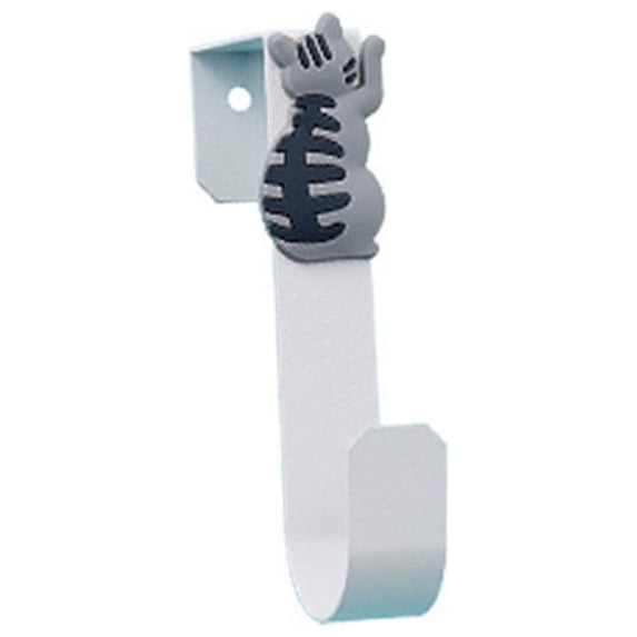 Over The Door Hooks, 1.57 inch Cartoon Cat Over Door Hook, Metal Hanging Rack, Multifunctional Door Back Hanger, Heavy‑Duty Garment Holder, Decorative Door‑Mounted Organizer, Hanging Accessory