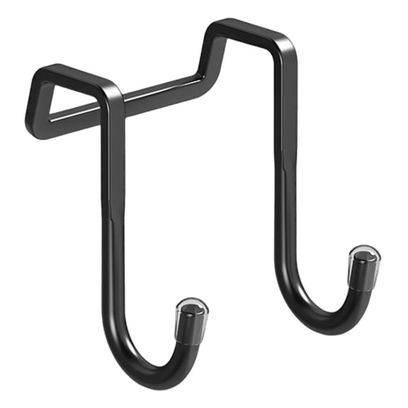 Over The Door Hooks, Cabinet Drawer Hanger, No Drill Removable Stainless Steel Hooks for Kitchen Bathroom, Heavy Duty Space Saving Storage Organizer, Double S-Shaped Stainless Steel Hook *1