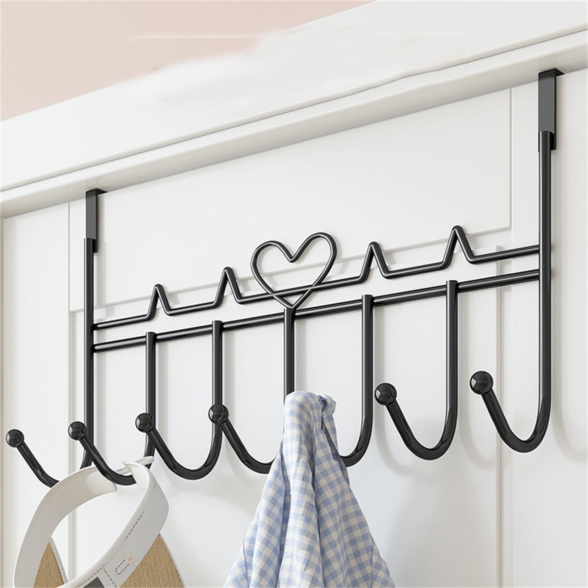 Over The Door Hooks, Over The Door Towel Rack Coat Kuwait Ubuy - Main Image
