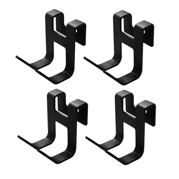 Over the Door Hooks,Heavy Duty Hooks,Door Hook Drawer Hook Household Non Perforated Double Hook Iron Hanging Hook for Bathroom Shower Kitchen Keys Door Outdoor Home 1pc 2pc 4pc