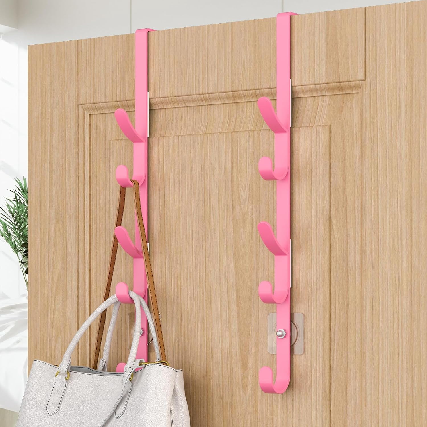 Over The Door Hooks, Metal Door Hooks for Hanging, Over The Door Purse ...